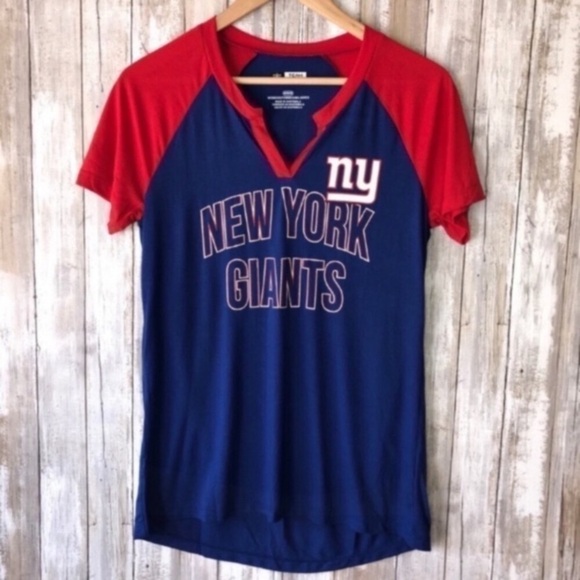 NFL Tops - NFL NY Giants High Low Tee